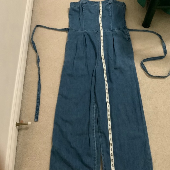 Adriano Goldschmied GISELE DENIM WIDE LEG JUMPSUIT - Picture 10 of 12